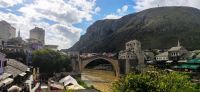 8-15 Mostar, Blick zur Alten Brücke &ndash; &copy; Konrad Füssel (Eberhardt TRAVEL)