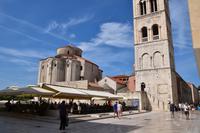 014 Zadar, Donatuskirche und Campanile &ndash; &copy; Konrad Füssel (Eberhardt TRAVEL)