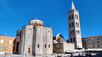013 Zadar, Forum, Campanile der Kathedrale und Donatuskirche &ndash; &copy; Konrad Füssel (Eberhardt TRAVEL)