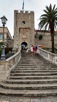 125 Korcula, Stadttor mit kaiserlicher Treppe &ndash; &copy; Konrad Füssel (Eberhardt TRAVEL)