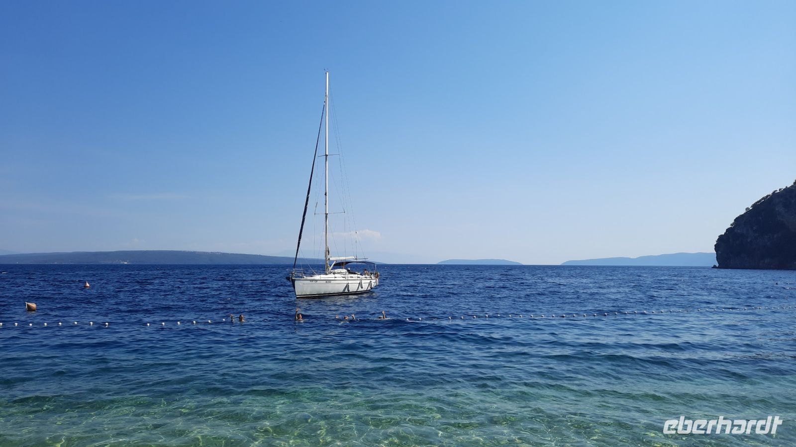 Singlereise Kroatien - Ausblick auf die Adria von Cres &ndash; &copy; Franziska Bergmann (Eberhardt TRAVEL)
