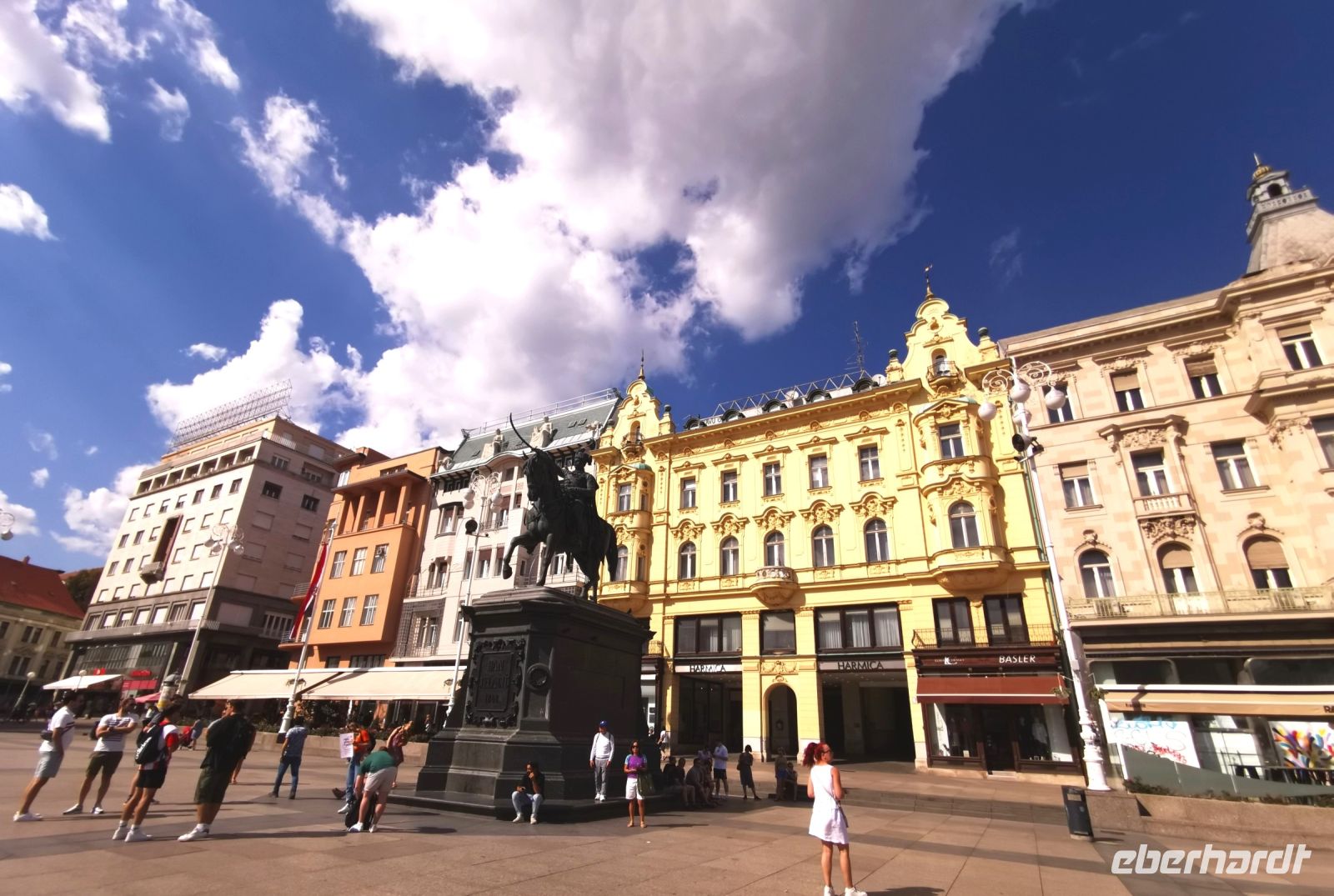 Ban Jelacic Platz, Zagreb &ndash; &copy; Simone Willner (Eberhardt TRAVEL)