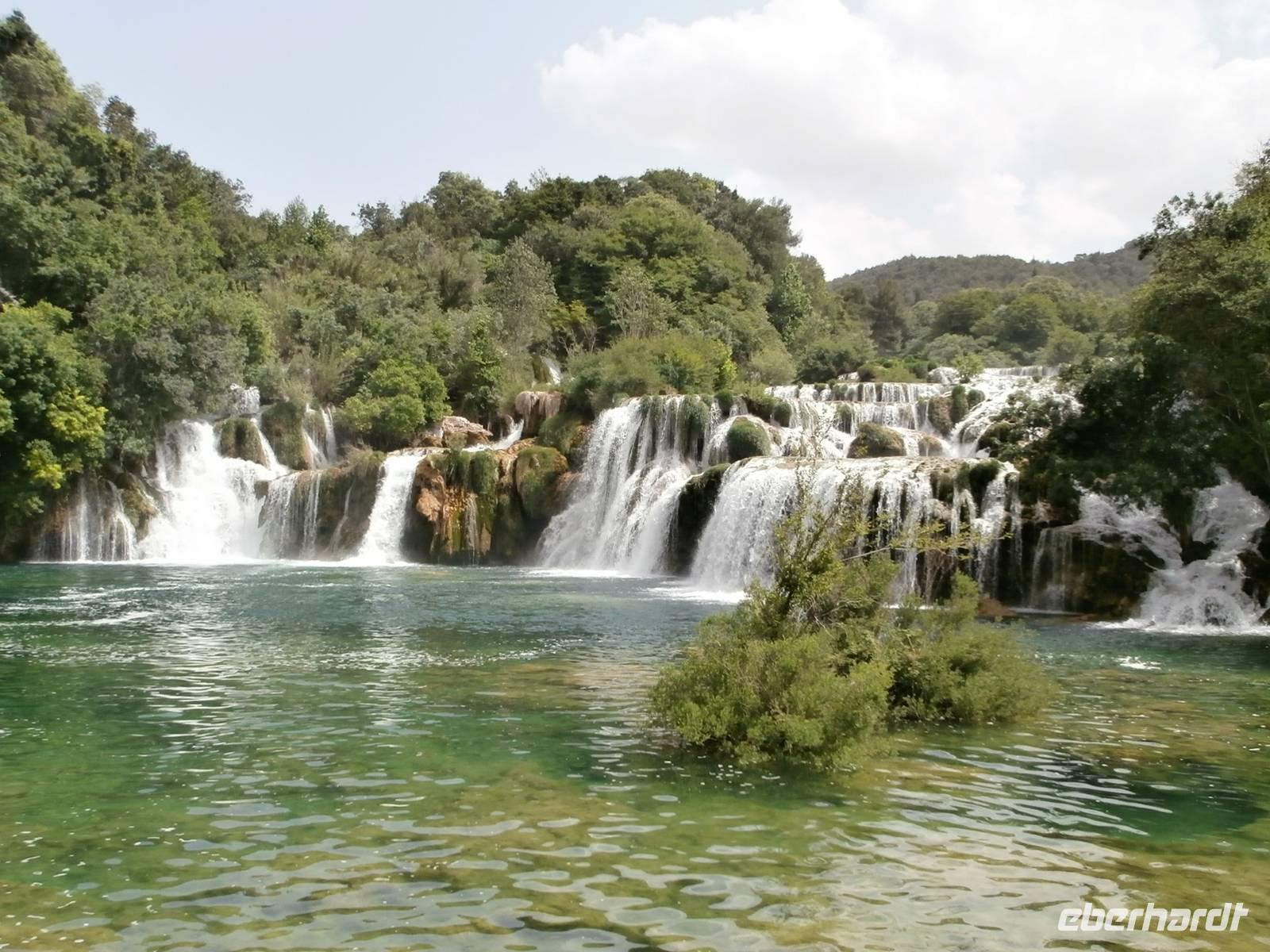 im NTP Krka Wasserfälle-Skradinski buk &ndash; &copy; Ingrid Langer (Eberhardt TRAVEL)