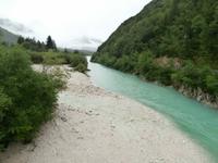 die Soca ganz in grün &ndash; &copy; Ingrid Langer (Eberhardt TRAVEL)