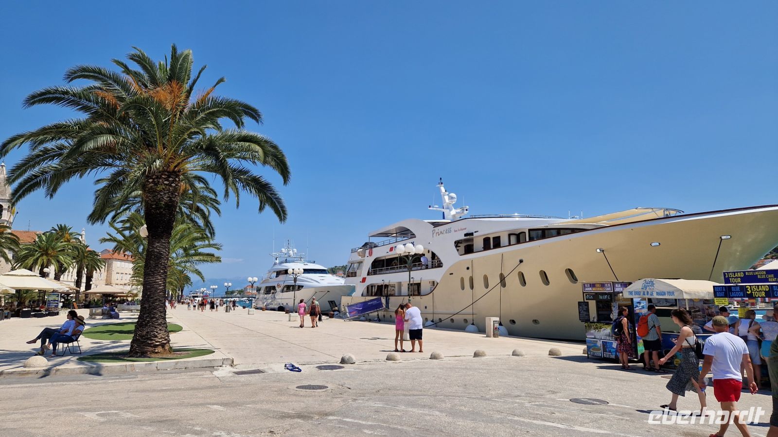 Tag3_Trogir_Unser Schiff &ndash; &copy; Wolf-Rüdiger Meyer (Eberhardt TRAVEL)