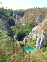 Blick zum großen Wasserfall, Nationalpark Plitvicer Seen, Kroatien &ndash; &copy; Saskia Pinnow (Eberhardt TRAVEL)