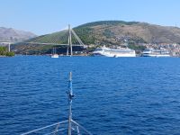 Wir nähern uns Dubrovnik &ndash; &copy; Wolfgang Eckert (Eberhardt TRAVEL)