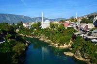 068 Mostar, Blick von der Alten Brücke