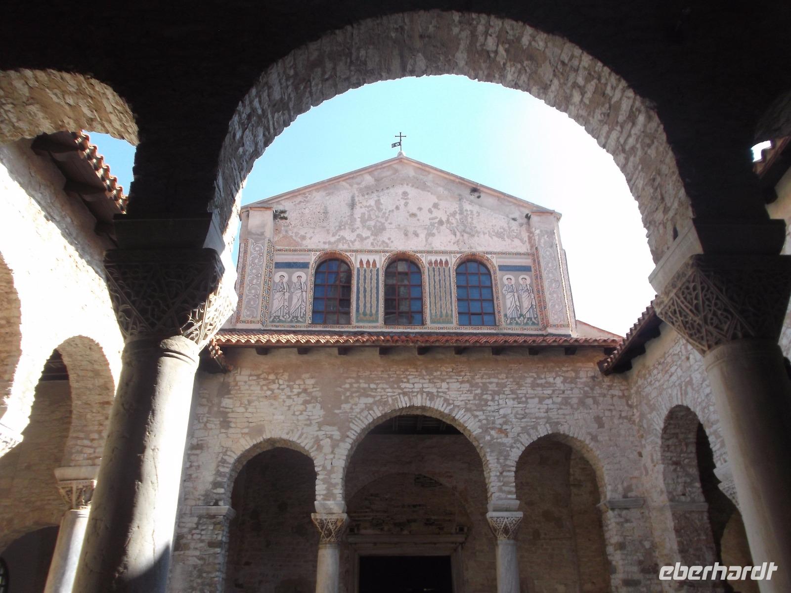 Euphrasius-Basilika in Porec, Fassade &ndash; &copy; Michael Krause (Eberhardt TRAVEL)