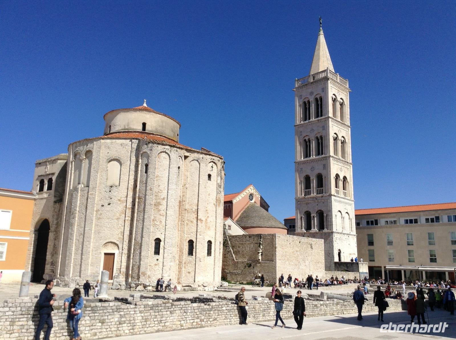 am Forum in Zadar &ndash; &copy; Uta Schöne (Eberhardt TRAVEL)