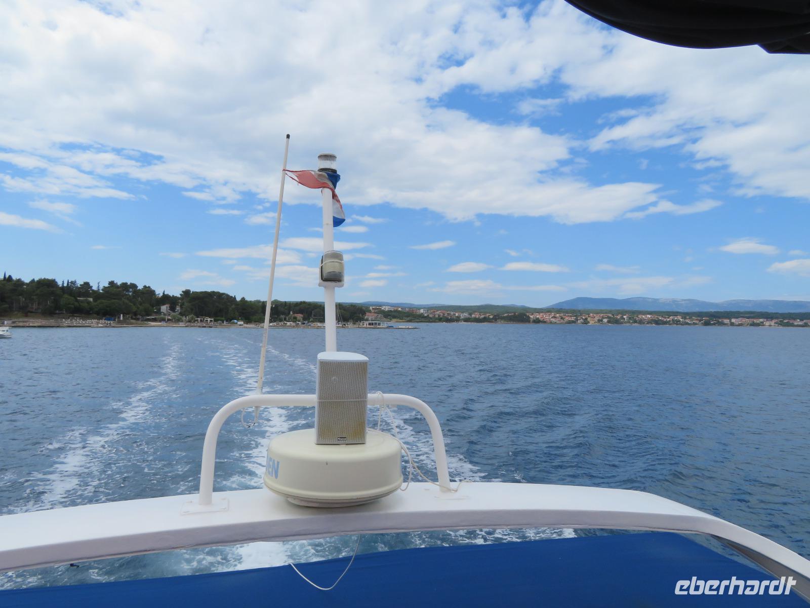 Singlereise Kroatien - Bootsfahrt Insel Krk &ndash; &copy; Franziska Bergmann (Eberhardt TRAVEL)