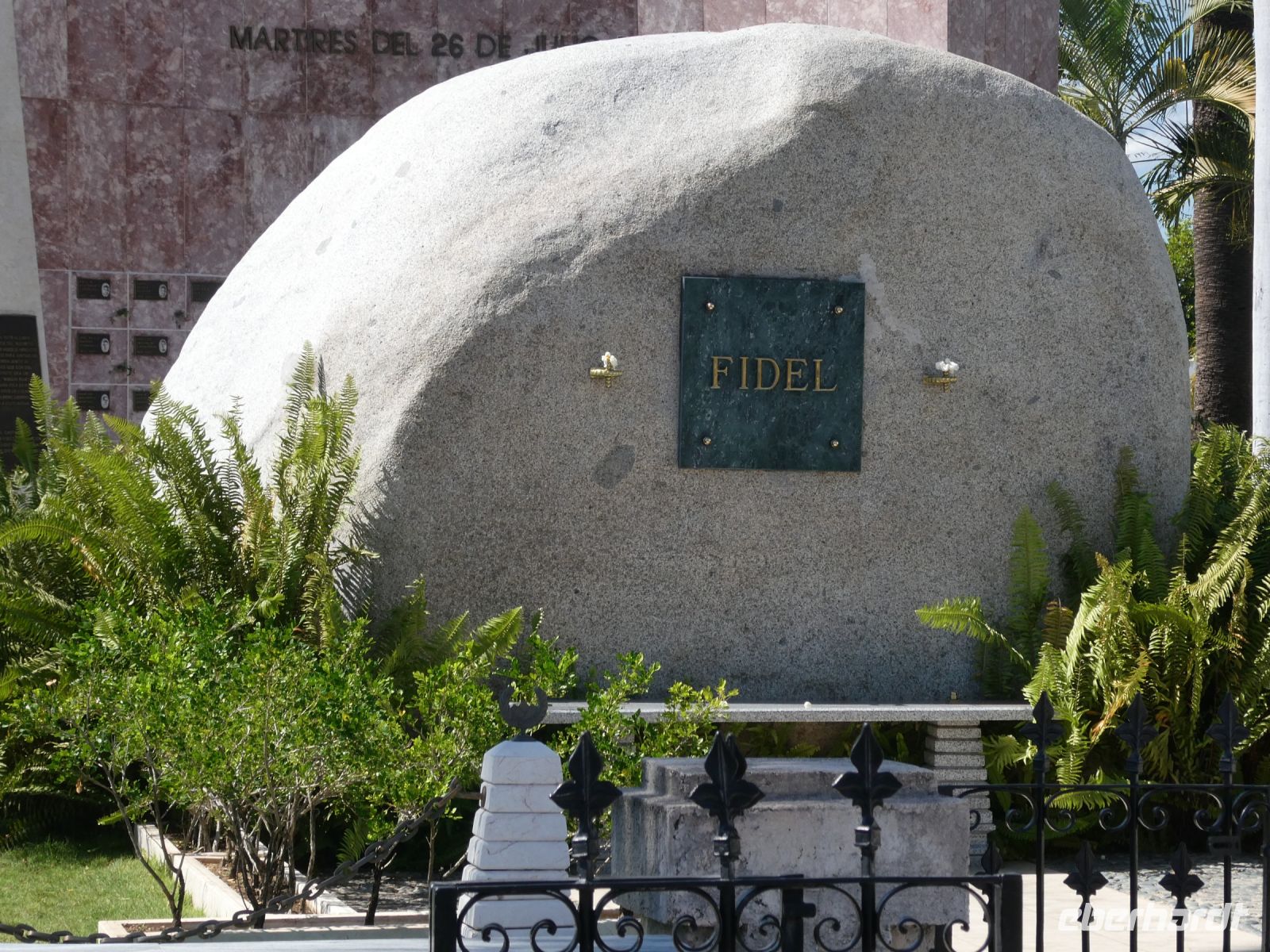 Stein für Fidel &ndash; &copy; Gina Egenolf (Eberhardt TRAVEL)