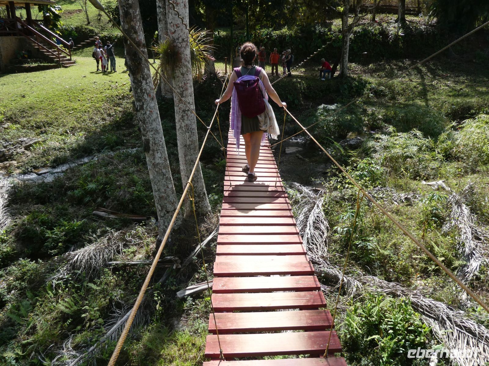 eine wackelige Angelegenheit &ndash; &copy; Gina Egenolf (Eberhardt TRAVEL)