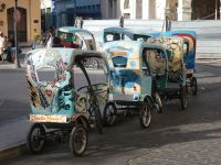 Unsere Bici-Taxis &ndash; &copy; Gina Egenolf (Eberhardt TRAVEL)