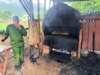 Viñales - Grillofen bei Alberto Vitamino &ndash; &copy; Heike Jack (Eberhardt TRAVEL)