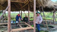 Viñales - Häuslebauer mit ihrer 