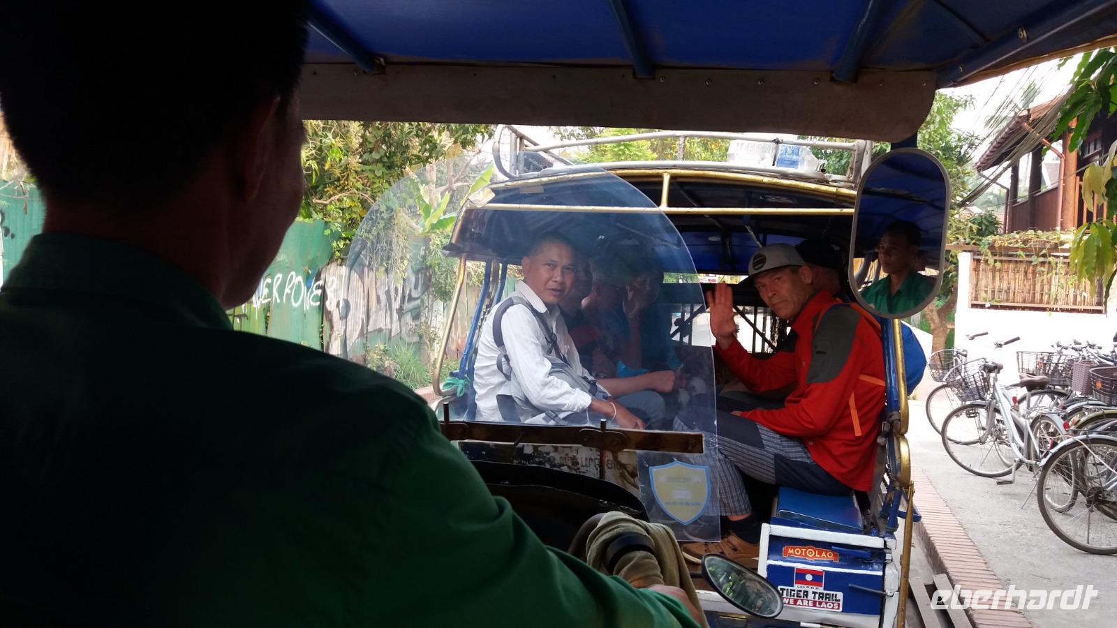 Luang Prabang per TUK TUK erkunden  &ndash; &copy; Cornelia Ritter (Eberhardt TRAVEL)