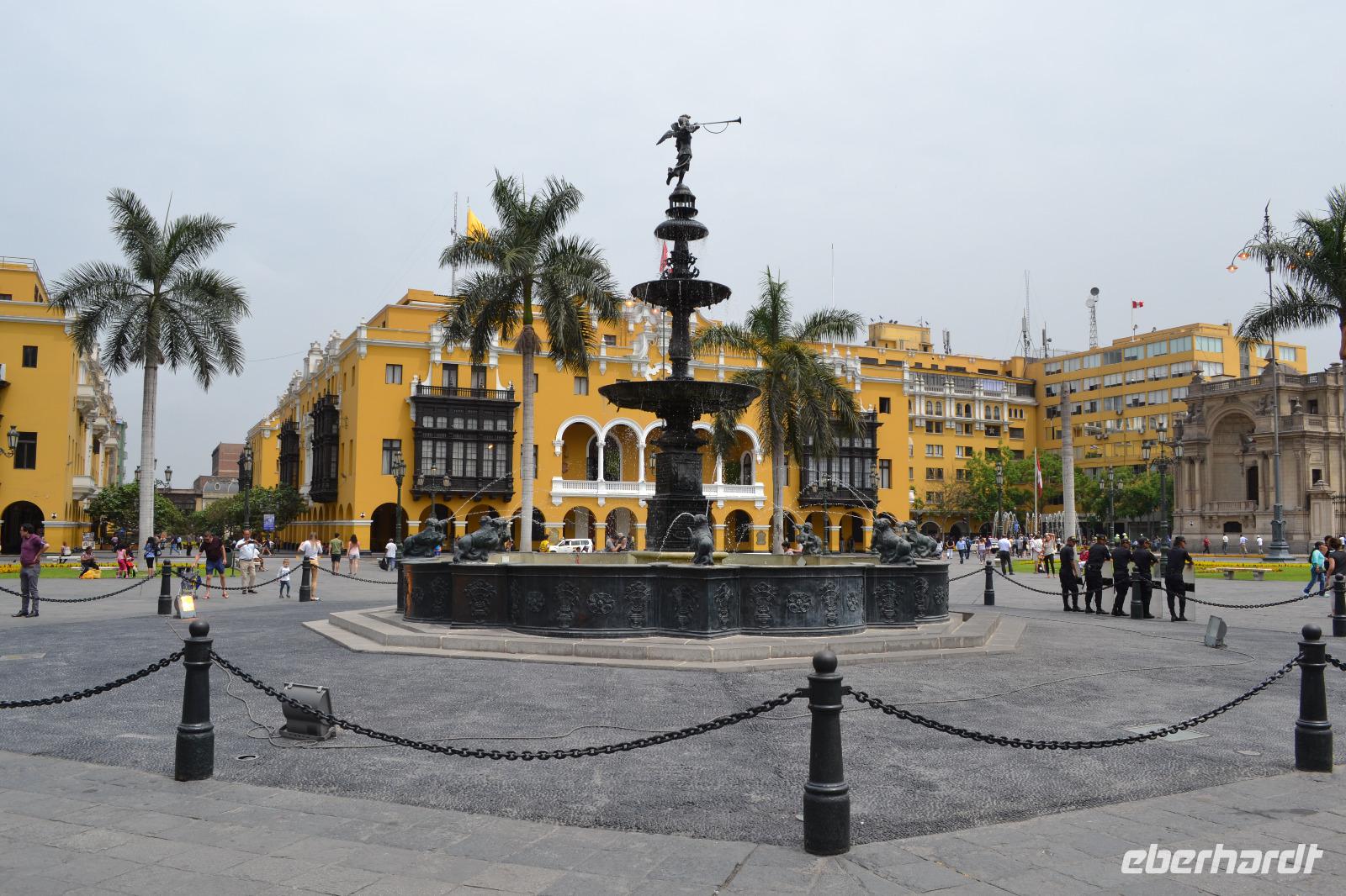 Lima - Plaza Mayor de Lima (Hauptplatz) &ndash; &copy; Andreas Wolfsteller (Eberhardt TRAVEL)
