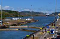 Fahrt durch den Panamakanal - Miraflores-Schleusen &ndash; &copy; Andreas Wolfsteller (Eberhardt TRAVEL)