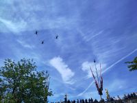 Trooping the Colour, abschließende Flugshow &ndash; &copy; Andreas Böcker (Eberhardt TRAVEL)