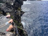 Das kleinere Schwimmbecken 