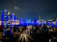 Nächtliches Singapur &ndash; &copy; Simone Willner (Eberhardt TRAVEL)