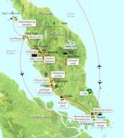 Unsere Reiseroute &ndash; &copy; Simone Willner (Eberhardt TRAVEL)