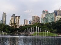 Malaysia. Kuala Lumpur. Park hinter den Petronas Towers &ndash; &copy; Heike Jack (Eberhardt TRAVEL)