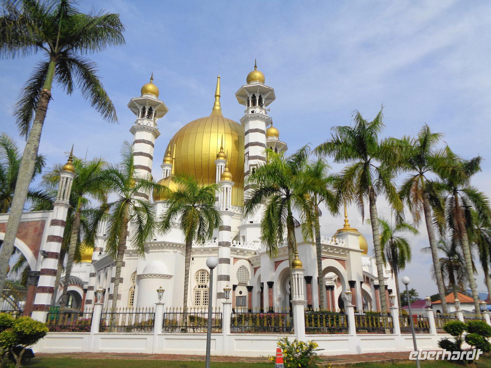 Rundreise Singapur & Malaysia, Kuala Kangsar, Ubudiah Moschee &ndash; &copy; Martina Häselbarth (Eberhardt TRAVEL)
