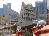 Rundreise Singapur & Malaysia, Stadtrundfahrt Singapur, Indischer Tempel &ndash; &copy; Martina Häselbarth (Eberhardt TRAVEL)