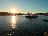 Sonnenuntergang Slima &ndash; &copy; Silvia Buske (Eberhardt TRAVEL)