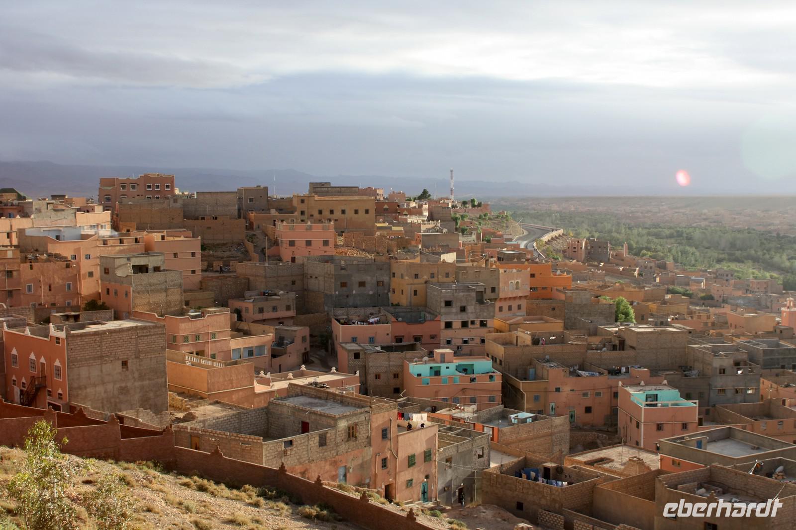 Blick auf Boumalne vom Hotel &ndash; &copy; Astrid Kunath (Eberhardt TRAVEL)