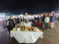 Djemaa-el-Fna Essensstand Baklava &ndash; &copy; Isabell Wohlrab (Eberhardt TRAVEL)