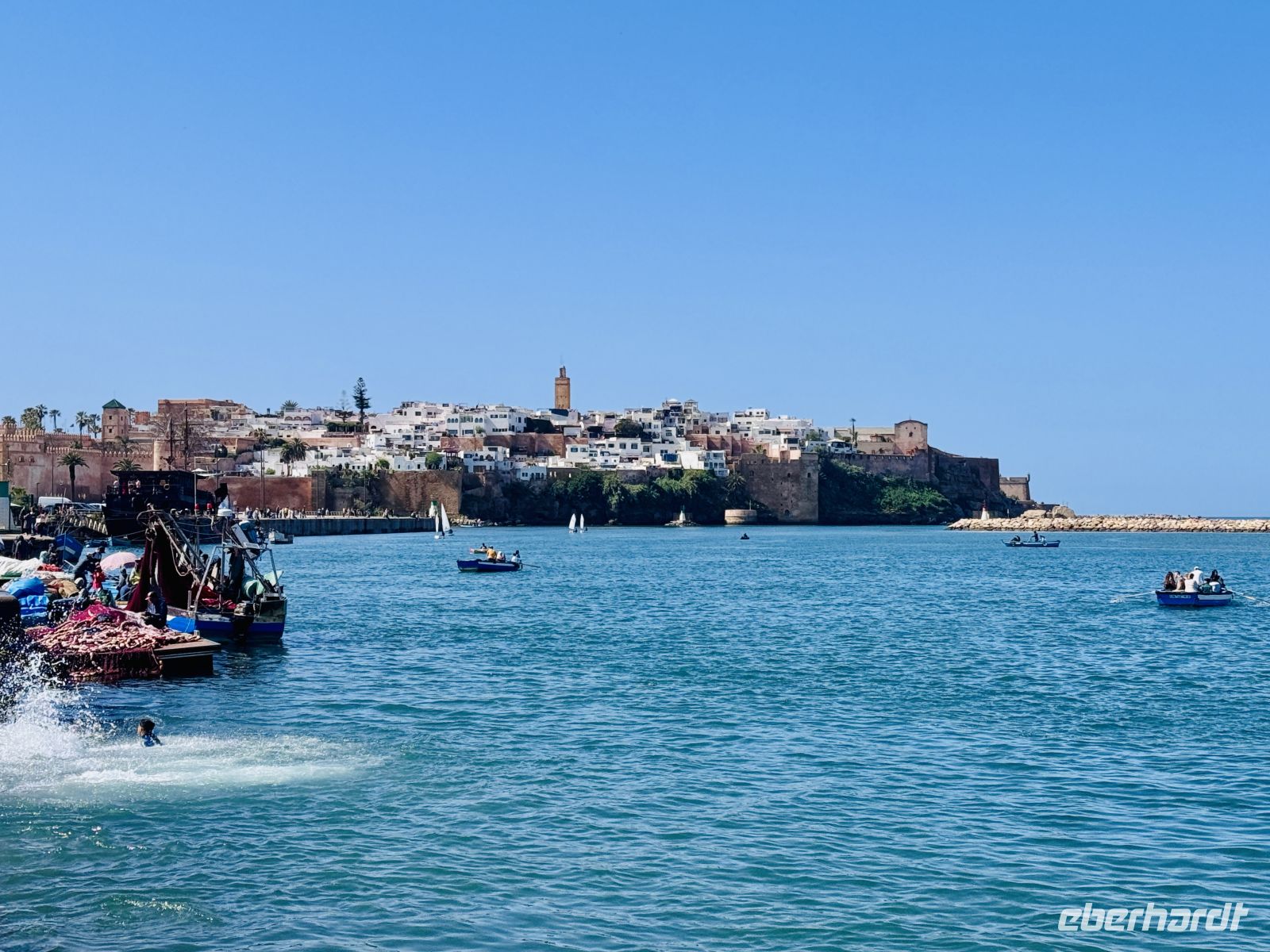 5. Tag - Blick auf die Kasbah des Oudaïas &ndash; &copy; Christin Kuschka (Eberhardt TRAVEL)