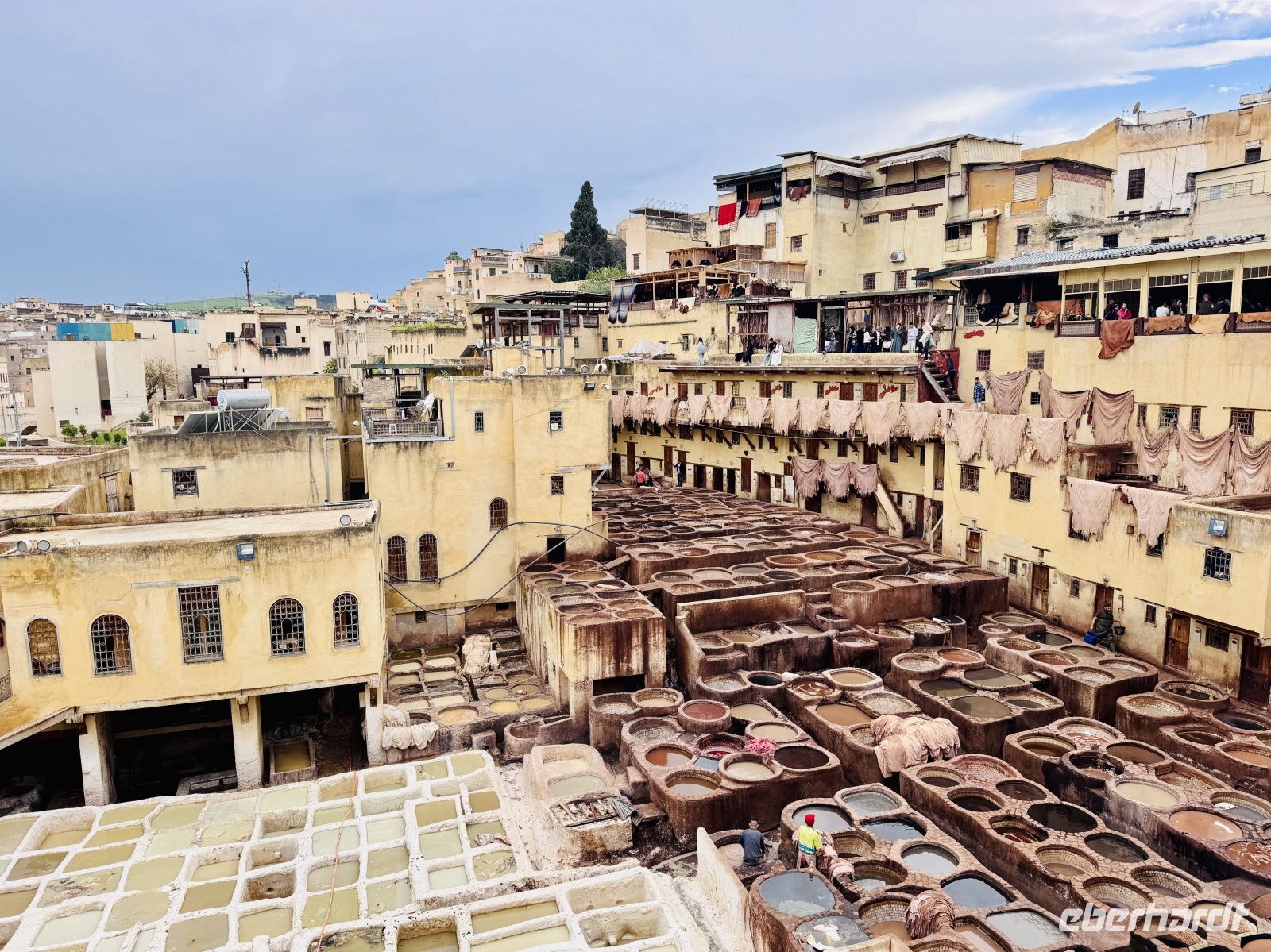 7. Tag - Besuch der Chouara-Gerberei, Fès &ndash; &copy; Christin Kuschka (Eberhardt TRAVEL)