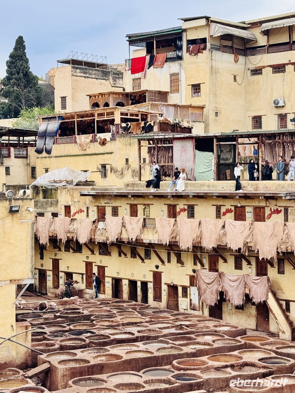 7. Tag - Besuch der Chouara-Gerberei, Fès &ndash; &copy; Christin Kuschka (Eberhardt TRAVEL)