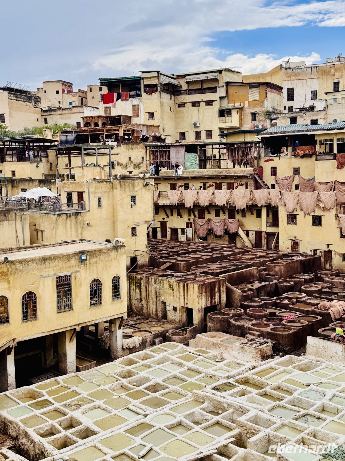 7. Tag - Besuch der Chouara-Gerberei, Fès &ndash; &copy; Christin Kuschka (Eberhardt TRAVEL)