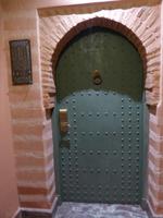 Hotel Les Jardins De lÀgdal - Marrakesch - Zimmertür &ndash; &copy; Sabine Letzybyll (Eberhardt TRAVEL)