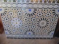 Saadier Gräber - Marrakesch - Zellij-Kacheln &ndash; &copy; Sabine Letzybyll (Eberhardt TRAVEL)