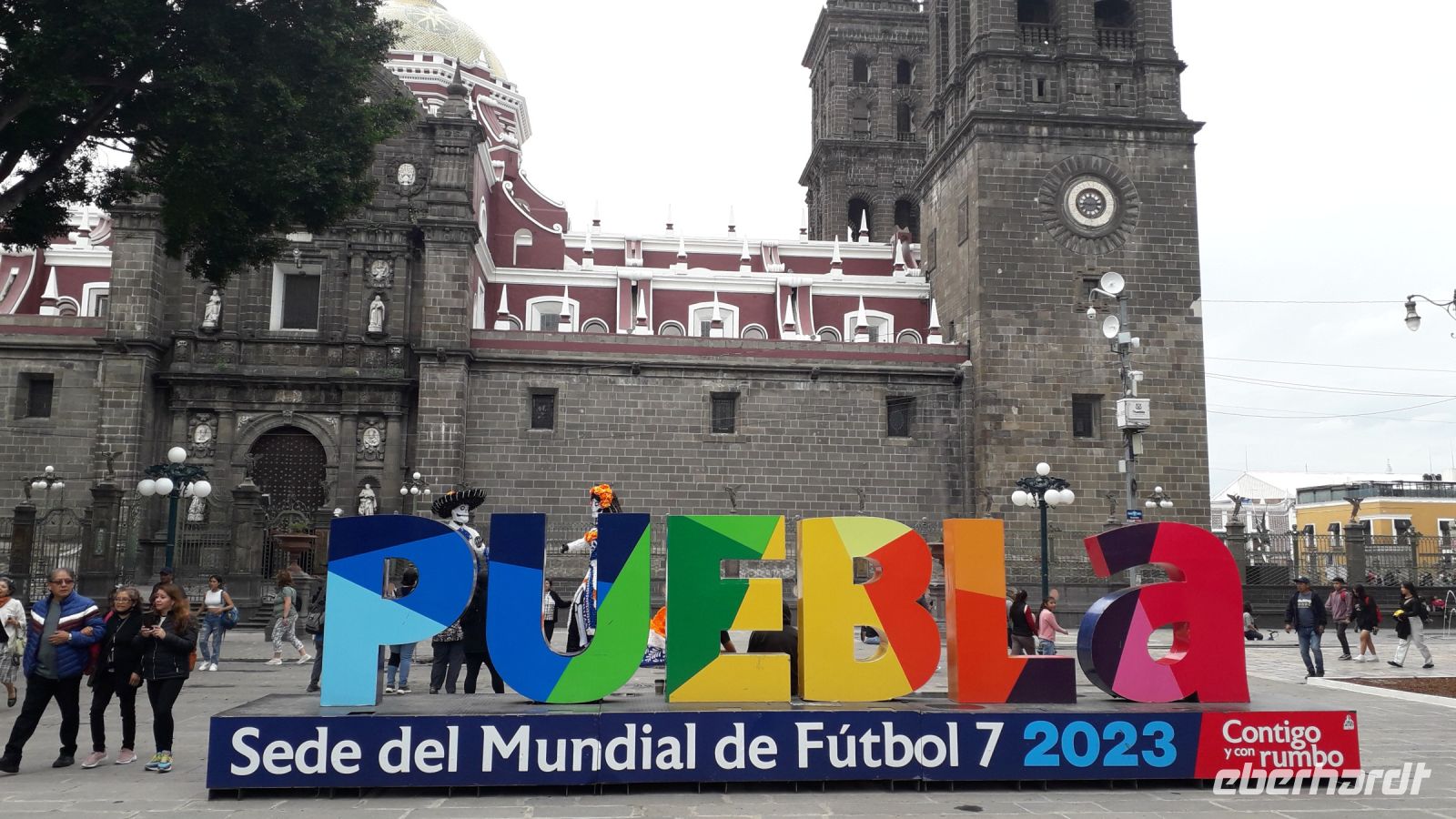 Die Kathedrale in Puebla &ndash; &copy; Julia Kies (Eberhardt TRAVEL)