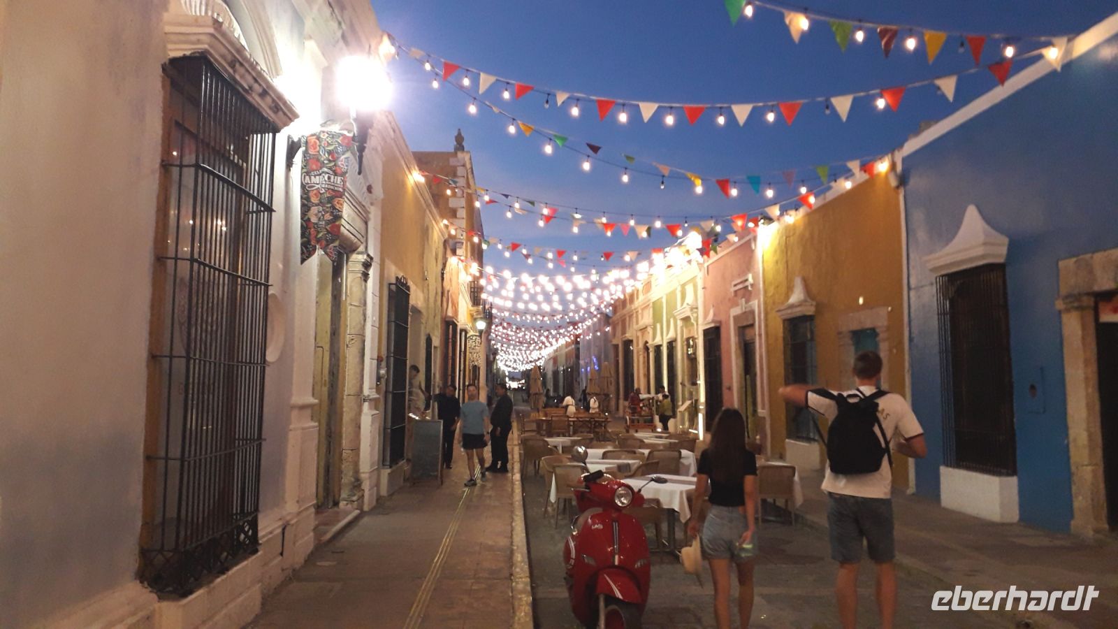 Straße in Campeche &ndash; &copy; Julia Kies (Eberhardt TRAVEL)