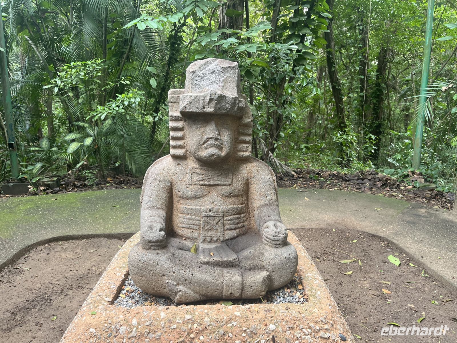 Steinskulptur im 