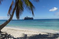 Ausflug Isla Catalina, Blick auf Mein Schiff 3 &ndash; &copy; Frank Nimschowski (Eberhardt TRAVEL)