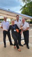 Kreuzfahrt Karibik - Verabschiedung vom Kreuzfahrt-Team, Dominikanische Republik &ndash; &copy; Franziska Bergmann (Eberhardt TRAVEL)