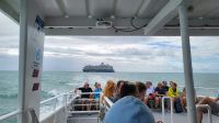 Kreuzfahrt Karibik - Tendern in Belize &ndash; &copy; Franziska Bergmann (Eberhardt TRAVEL)