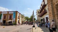 Kreuzfahrt Karibik - La Plaza de San Pedro Claver in Cartagena, Kolumbien &ndash; &copy; Franziska Bergmann (Eberhardt TRAVEL)