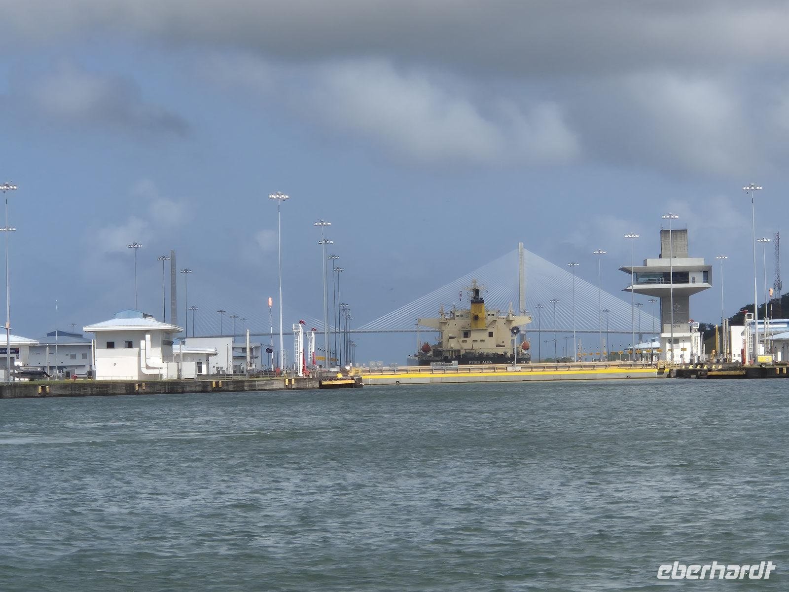 Panama Kanal, Gatunschleusen &ndash; &copy; Frank Nimschowski (Eberhardt TRAVEL)