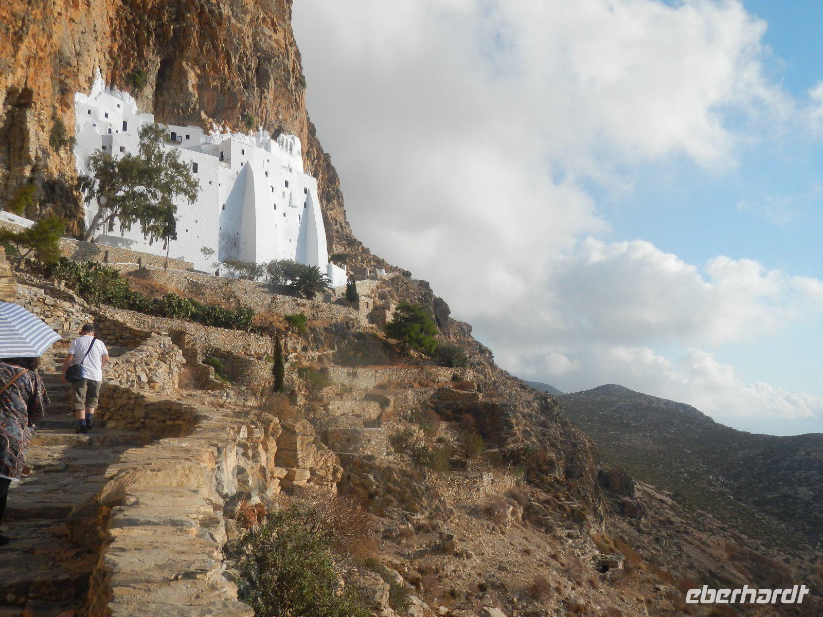 Insel Amorgos Felsenkloster &ndash; &copy; Bianka Kirsche (Eberhardt TRAVEL)