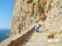 Insel Amorgos Felsenkloster &ndash; &copy; Bianka Kirsche (Eberhardt TRAVEL)