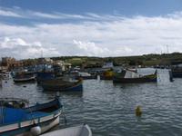 Luzzi-Boote von Marsaxlokk &ndash; &copy; Maria Goetz (Eberhardt TRAVEL)